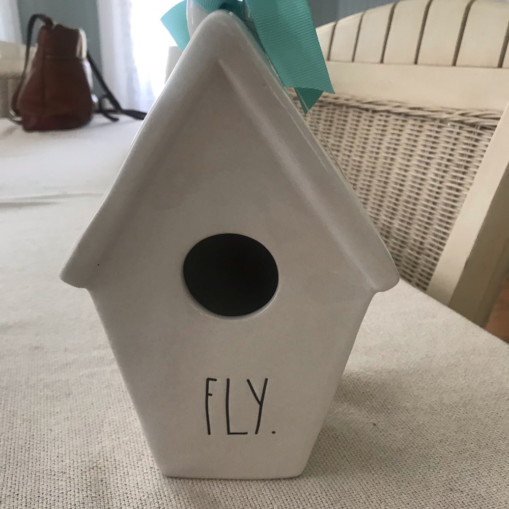 Rae Dunn fly birdhouse